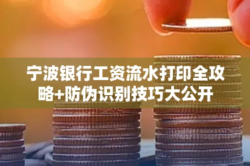 宁波银行工资流水打印全攻略+防伪识别技巧大公开