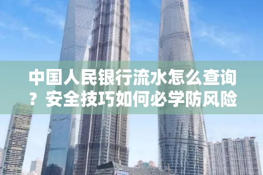 中国人民银行流水怎么查询？安全技巧如何必学防风险